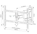 Neomounts Uchwyt ścienny WL40-550BL16  40-65 cali