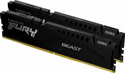 Kingston Pamięć DDR5 Fury Beast 16GB(2*8GB)/5600 CL40 czarna
