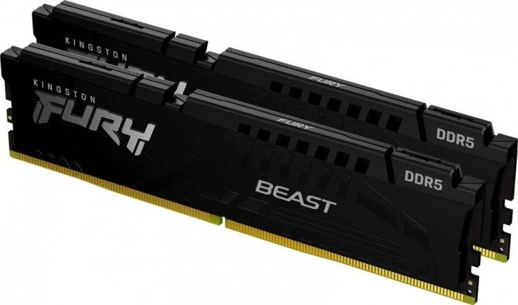 Kingston Pamięć DDR5 Fury Beast Black 16GB(2*8GB)/5600 CL40