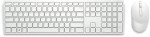 Dell Zestaw bezprzewodowy klawiatura + mysz KM5221W biały