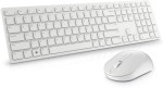Dell Zestaw bezprzewodowy klawiatura + mysz KM5221W biały