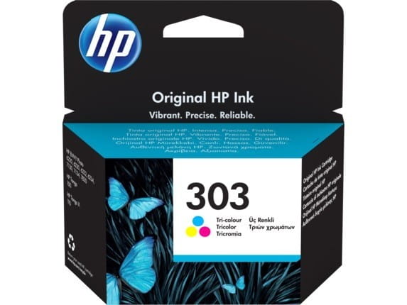 HP Inc. Tusz nr 303 Trójkolorowy T6N01AE