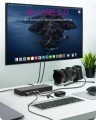 IcyBox Stacja dokująca IB-DK2245AC 13w1, 2xDP,2xHDI,USB, LAN, USB-C, PD do 60W