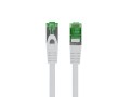 Lanberg Patchcord cat.7 S/FTP LSZH CU 0.25m fluke passed szary