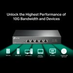 TP-LINK Przełącznik SX105 Switch  Desktop 5x10GE
