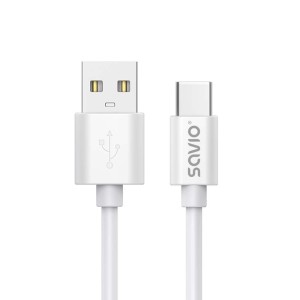 Savio Kabel USB-A - USB-C, 2A, 3m,  CL-168