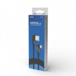 Savio Kabel z dwustronnym złączem USB Micro USB - USB A 2m, CL-162