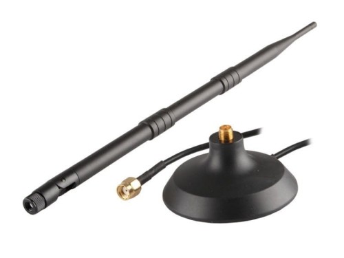 Savio Antena dookólna  WiFi 12dBI 41CM RP-SMA PODS, AK-05