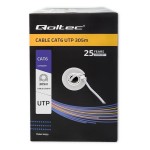 Qoltec Kabel sieciowy/skrętka UTP | CAT6 | 305m