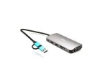 i-tec Stacja dokująca USB 3.0/USB-C/Thunderbolt 3x Display Metal Nano Dock LAN +Power Delivery 100W