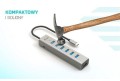 i-tec Hub USB-C Charging Metal HUB 7 Port