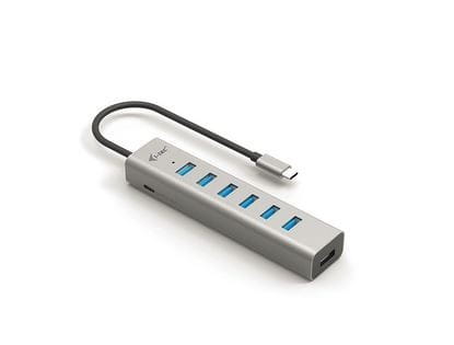i-tec Hub USB-C Charging Metal HUB 7 Port