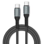 Qoltec Kabel USB 2.0 typ C | USB 2.0 typ C 100W | QC 3.0| PD | 1.5m |   Czarny