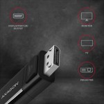 AXAGON RVC-DPC Konwerter/kabel USB-C -> DisplayPort 1,8m, 4K/60HZ