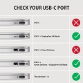 AXAGON RVC-DPC Konwerter/kabel USB-C -> DisplayPort 1,8m, 4K/60HZ