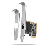 AXAGON PCEE-GRF Karta sieciowa PCIe 1x Gigabit Ethernet port RJ-45 Realtek SP & LP