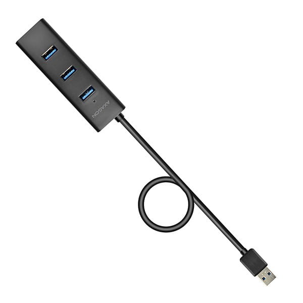 AXAGON HUE-S2BP Hub 4-portowy USB 3.2 Gen 1 charging hub 1.2m   kabel, AC adapter