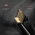AXAGON RVD-HI14N Adapter aktywny Displayport -> HDMI 1,4, 4K/30Hz, kabel 18cm