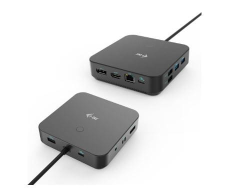 i-tec Stacja dokująca USB-C HDMI Dual DP Docking Station Power Delivery 100 W + i-tec Universal Charger 100 W