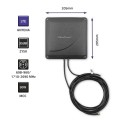 Qoltec Antena 4G LTE DUAL MIMO booster | 35dBi | 50W | 2xSMA męski