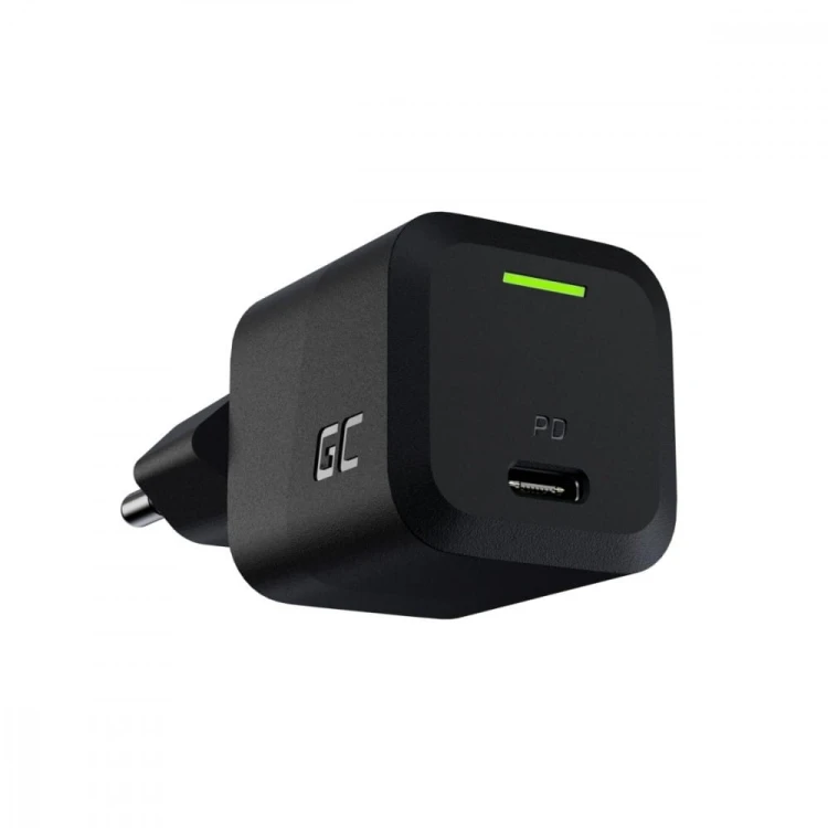 Green Cell Ładowarka GC PowerGaN 33W PD 3.0 QC 3.0 USB-C czarna