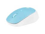 Natec Mysz bezprzewodowa Harrier 2 Bluetooth 5.1 biało-niebieska