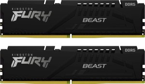 Kingston Pamięć DDR5 Fury Beast Black  64GB(2*32GB)/5600  CL36