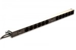 Digitus Listwa zasilająca PDU 19" RACK, 12x gniazdo Schuko, 2x 2m wtyk Unischuko, 16A, zabezpieczenie przeciążeniowe, profil aluminiowy