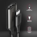 AXAGON RVC-HI2M Adapter aktywny USB-C -> HDMI 2.0 4K/60Hz Aluminum, 25cm kabel