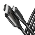 AXAGON RVC-HI2MC Adapter aktywny USB-C -> HDMI 2.0 4K/60Hz Aluminum, 1.8m kabel