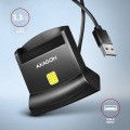 AXAGON CRE-SM4N Czytnik kart identyfikacyjnych USB, 1.3m kabel