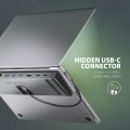 AXAGON HMC-4KX3 Wieloportowy hub USB 11in1, 5Gbps, 3x USB-A, 2x HDMI 4K/60Hz+ DP 4K/60Hz+ GLAN + SD/microSD + audio, PD 100W, 40cm USB-C kabel