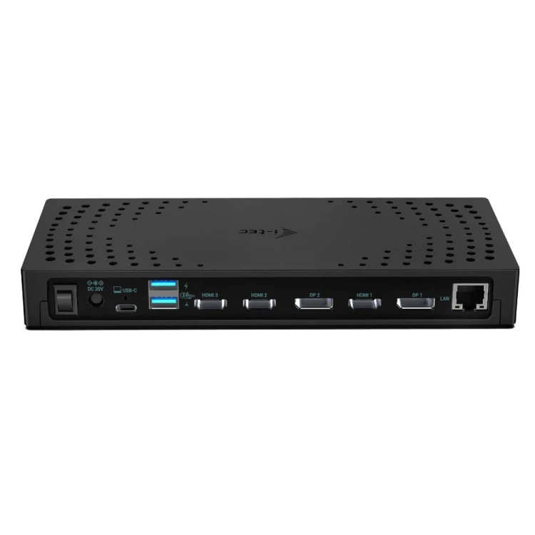 i-tec Stacja dokująca USB 3.0 / USB-C / Thunderbolt, 3 x 4K Gen 2 + zasilanie 100 W