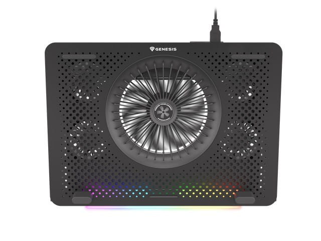 Natec Podstawka pod notebook Genesis Oxid 450 RGB  15.6''