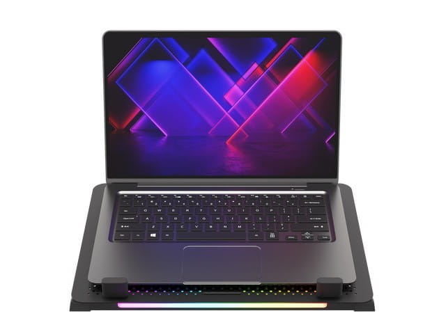 Natec Podstawka pod notebook Genesis Oxid 450 RGB  15.6''