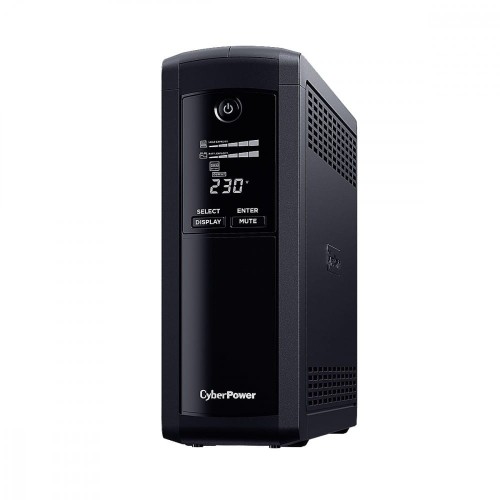 CyberPower Zasilacz awaryjny UPS VP1200ELCD-FR 1200VA / 720W / 5xFR / AVR / LCD / RJ45