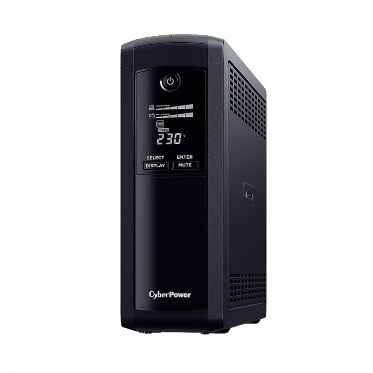 CyberPower Zasilacz awaryjny UPS VP1200ELCD-FR 1200VA / 720W / 5xFR / AVR / LCD / RJ45