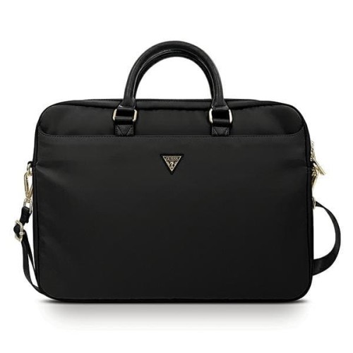 GUESS Torba do notebooka 16 cali GUCB15NTMLBK logo czarna