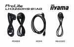 IIYAMA Monitor wielkoformatowy 31.5 cala LH3260HS-B1AG matowy 24h/7  500(cd/m2) VA 1920 x 1080 FHD Android.11 Wifi CMS(iiSignage2)