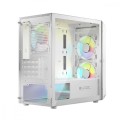 Logic Concept Obudowa Komputerowa Logic Portos ARGB Mini USB 3.0 Biała
