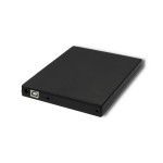 Qoltec Nagrywarka DVD-RW zewnętrzna | USB 2.0 | Czarna