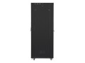Lanberg Szafa stojąca Rack 19 cali 47U 800x1000mm, drzwi perforowane LCD (FLAT PACK) czarna