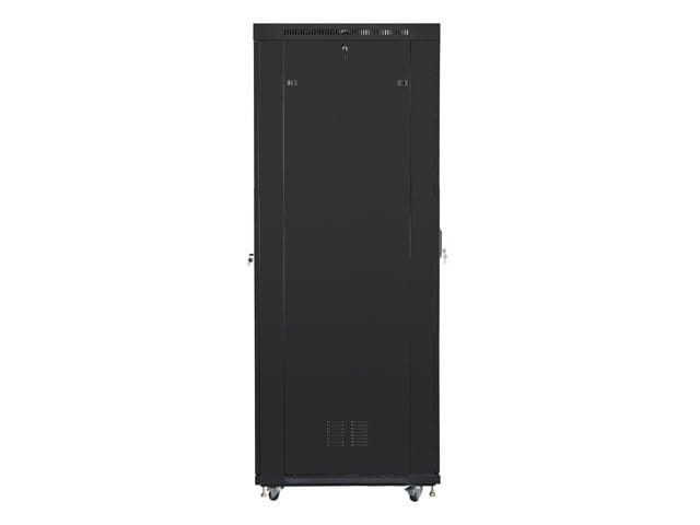 Lanberg Szafa stojąca Rack 19 cali 47U 800x1000mm, drzwi perforowane LCD (FLAT PACK) czarna