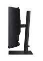 Samsung Monitor 34 cale ViewFinity S65VC VA 3440x1440 UWQHD 21:9 1xHDMI 1xDP 1xUSB-C 90W 2xUSB-A LAN 5ms HAS Webcam głośniki zakrzywiony 3YOS LS34C652