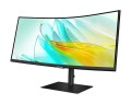 Samsung Monitor 34 cale ViewFinity S65UC VA 3440x1440 UWQHD 21:9 1xHDMI 1xDP 1xUSB-C 90W 3xUSB-A 5ms 100Hz HAS+PIVOT zakrzywiony głośniki 3Y OS LS34C6