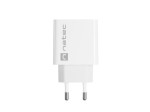 Natec Ładowarka sieciowa Ribera 1x USB-A 18W Biała