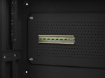 Lanberg Szafa instalacyjna rack wisząca 19 cali 4u+3u 540x200 niskoprofilowa (złożona) czarna