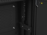 Lanberg Szafa instalacyjna rack wisząca 19 cali 4u+3u 540x200 niskoprofilowa (złożona) czarna