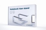 Gembird Podstawka do notebooka 15,6 cali srebrna
