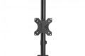 Digitus Uchwyt biurkowy pionowy 2xLCD max. 32 cale 8kg, zaciskowy, czarny